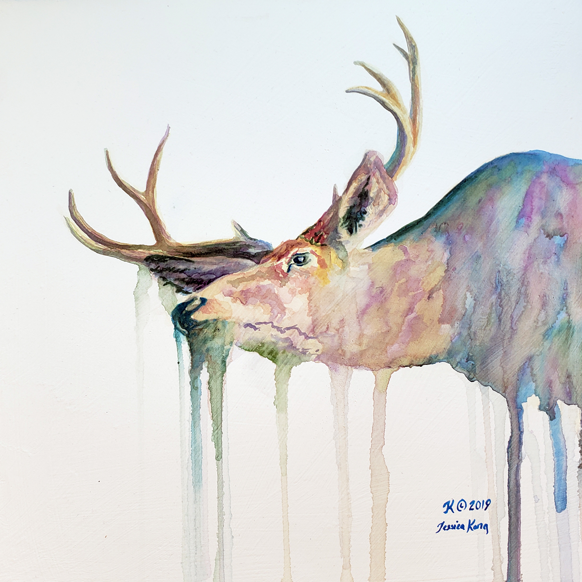 Deer on Canvas 20191011 162701
